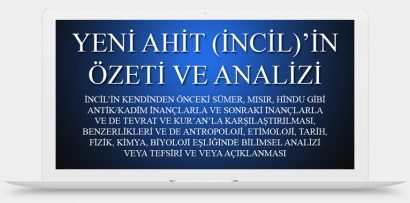 YENİ AHİT (İNCİL)’İN SEÇİLMİŞ EN ÖNEMLİ MADDELERİYLE ÖZETİ VE ANALİZİ (27. Bölüm: 10 Konu)